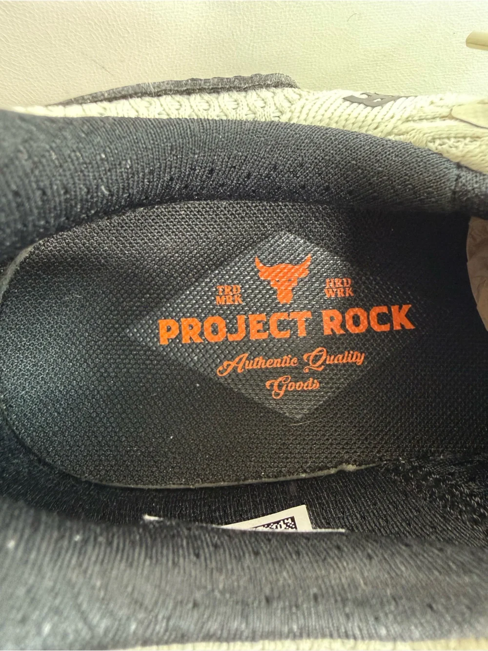 Under Armour Project Rock BSR 4 Training Shoes Sneakers Size 5 Y EUC - Picture 10 of 15